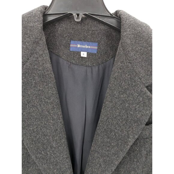 Vintage Blazer Jacket Women Size 8 Wool Cashmere Tailored Office Equestrian USA - Picture 6 of 8